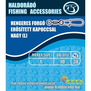 Haldorado - Vartej cu Agrafa Strong Marime L, 10 buc/plic