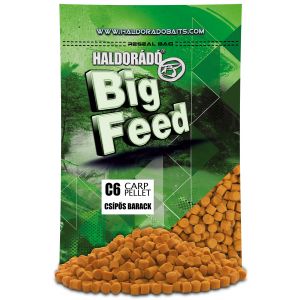 Haldorado - Big Feed C6 Pellet - Piersici Picante, 6mm, 2kg