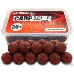 Haldorado - Carp Boilie Long Life - Ficat Rosu Condimentat 30+ mm