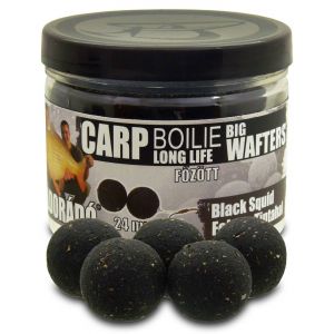 Haldorado - Carp Boilie Big Wafters 24mm - Sepia Neagra / Black Squid