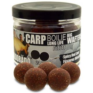 Haldorado - Carp Boilie Big Wafters 24mm - Ficat Rosu Condimentat / Spicy Red Liver